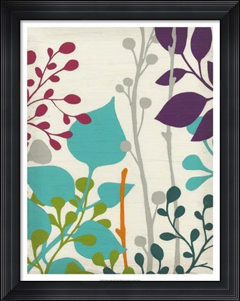 Framed Metro Garden III Print