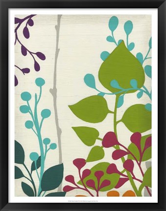 Framed Metro Garden IV Print
