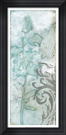 Framed Flower Spray III Print