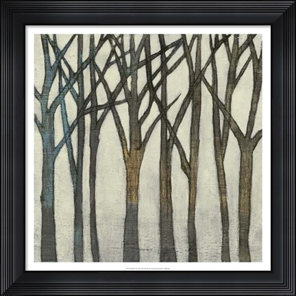 Framed Birch Line II Print