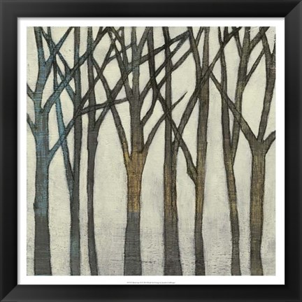 Framed Birch Line II Print