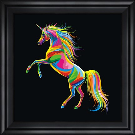 Framed Unicorn Print