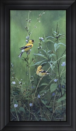 Framed Roadside Bouquet Print