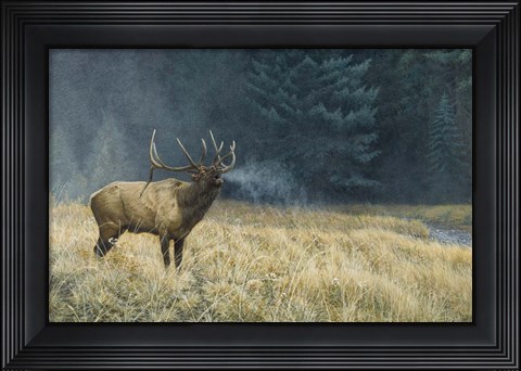 Framed Autumn Monarch Print