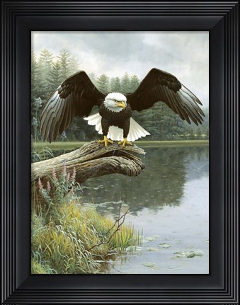 Framed Majestic Showers Print