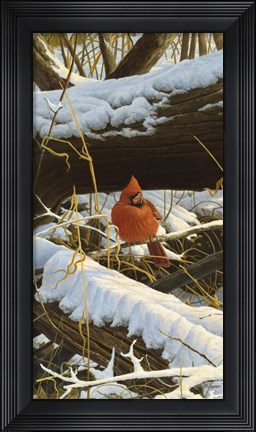 Framed Winter Playground Print