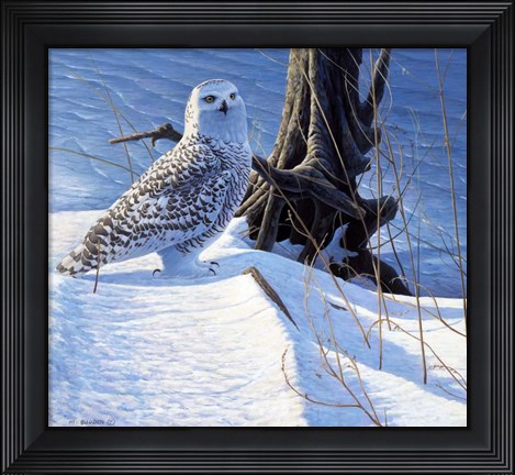 Framed Winter Snow Print