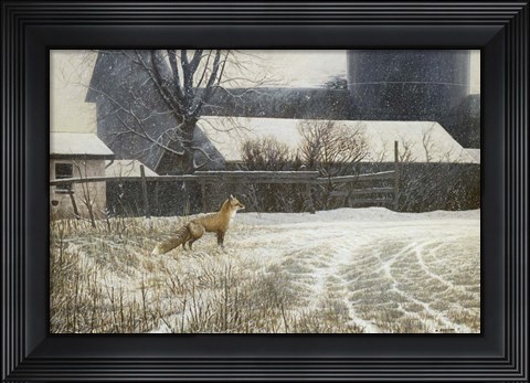 Framed Where Paths Cross Print
