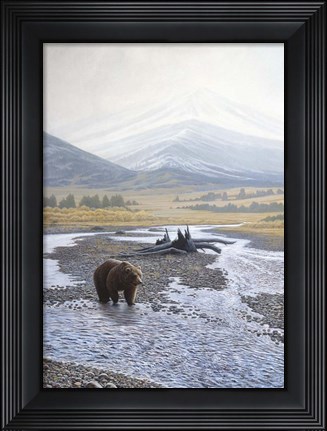 Framed Wilderness Walk Print