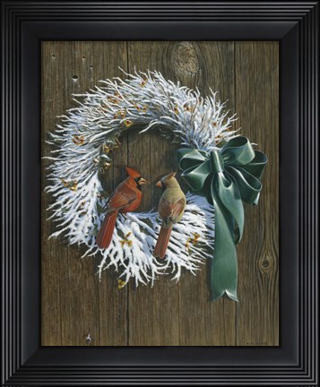 Framed Season&#39;s Greetings Print