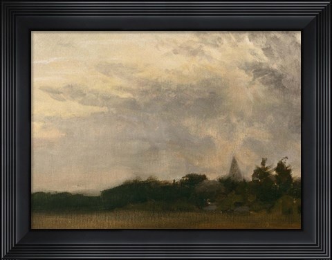 Framed Evening&#39;s Approach Print
