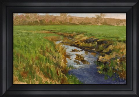 Framed Spring Fields Print