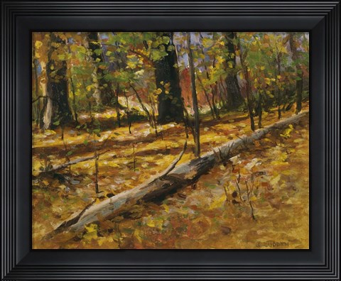Framed Autumn Collage Print