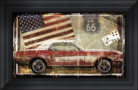 Framed Road King Print