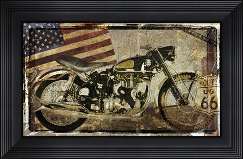 Framed Demon II Print