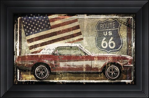 Framed Road King Print