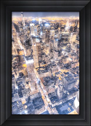 Framed Gotham City 1 Print