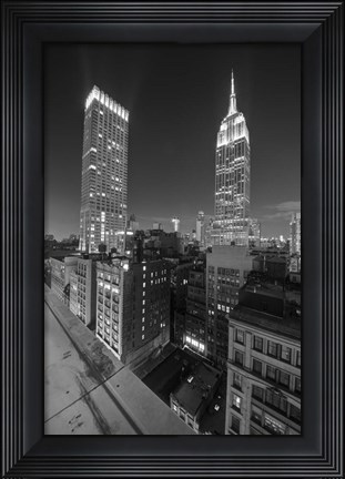 Framed Gotham City 5 Print