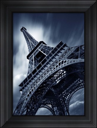 Framed Eiffel 2 Color Print