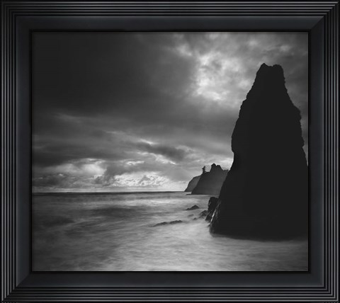 Framed Ruby Beach 2 Print