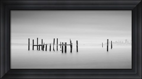 Framed Postes y San Fco Print