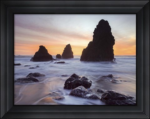 Framed Rodeo Beach 3 Print