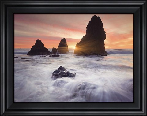 Framed Rodeo Beach 4 Print