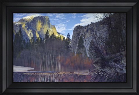 Framed Yosemite Reflection 2 Color Print