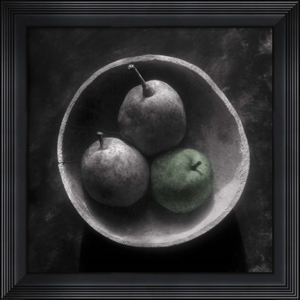 Framed 3 Peras - Pop Print