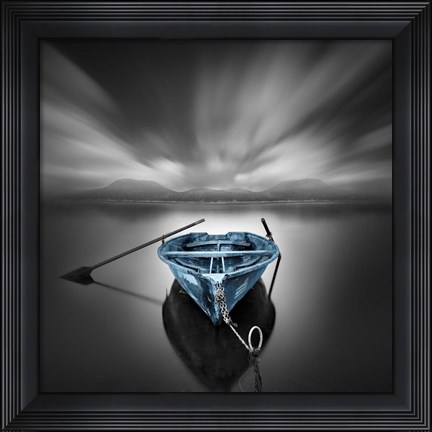 Framed Bote Fugado Dark - Pop Print