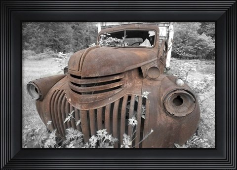 Framed Crescent Lake 73 - Color Print