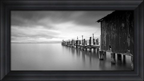 Framed China Camp Pano Print