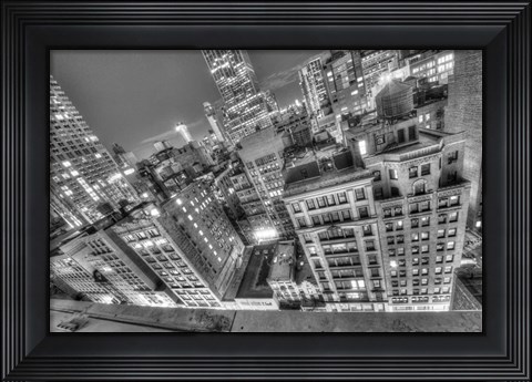 Framed Gotham City 4-2 Print