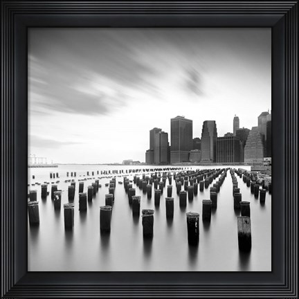 Framed Mahattan Skyline 2 Print