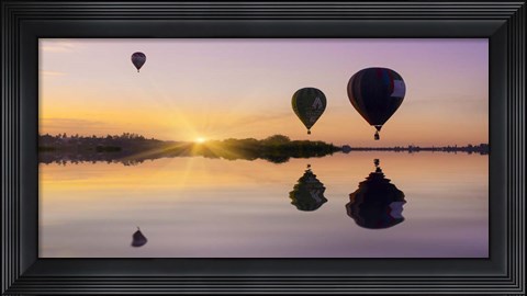 Framed Love is in Air II Print