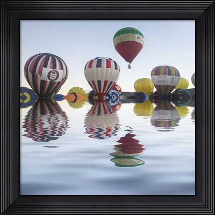 Framed Love is in Air III Print
