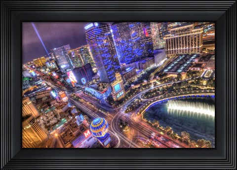 Framed Vegas II Print