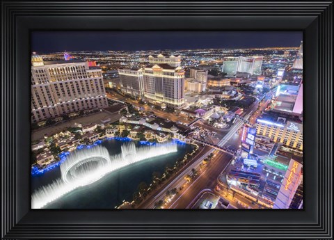 Framed Vegas III Print