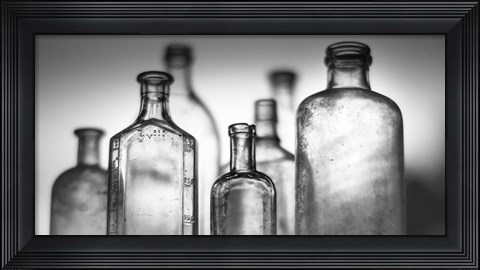 Framed 7 Botellas 4-1 Print