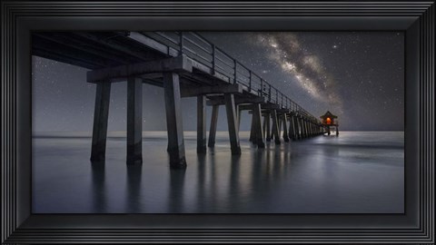 Framed Still Searching Print