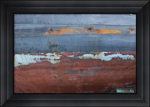 Framed Ship Textures 3 Print
