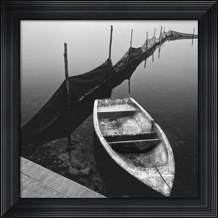 Framed Triangulos Print