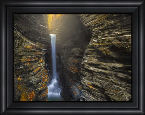 Framed Cavern Cascade Print