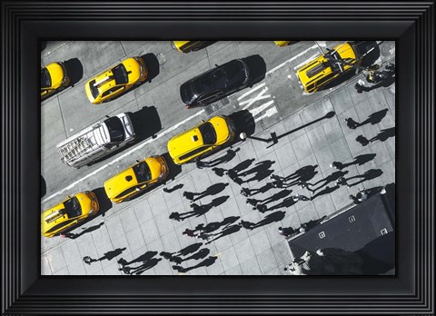 Framed Shadows in NY Print