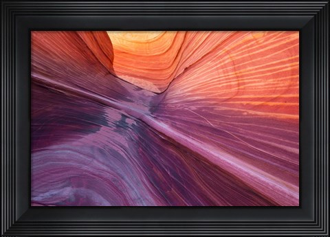 Framed Wave detail 2-1 Print