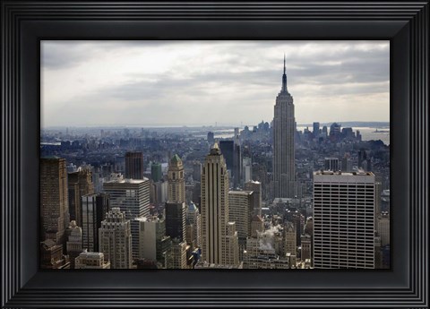 Framed Empire State Building, New York City, New York 08 - Color Print