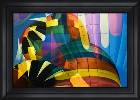 Framed Balloons Print