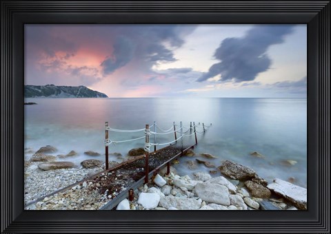 Framed Path To the Light Print