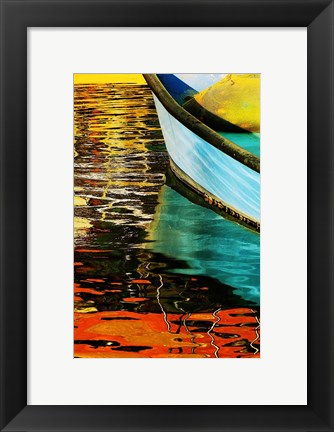 Framed Boat Ll Print