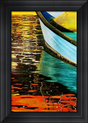 Framed Boat Ll Print